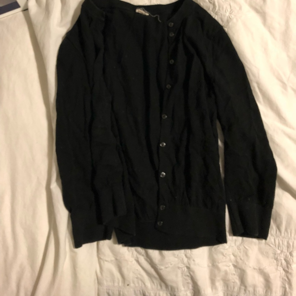 J.Crew black cardigan